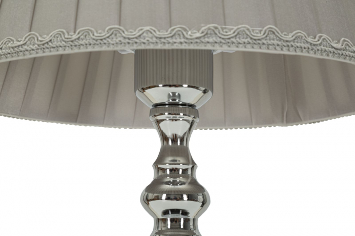 Lampa de masa argintie | Decor sofisticat | CreativDeco [5]