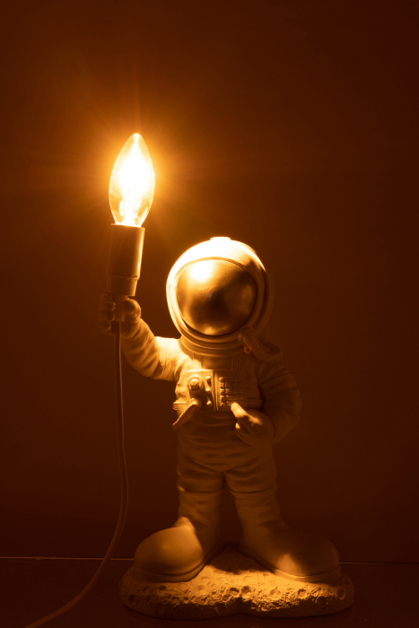 Veioza Astronaut, policompozit alb-creativdeco.ro [6]