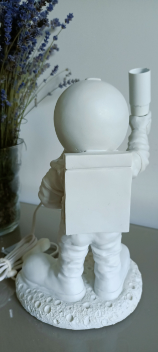 Veioza Astronaut, policompozit alb-creativdeco.ro [8]
