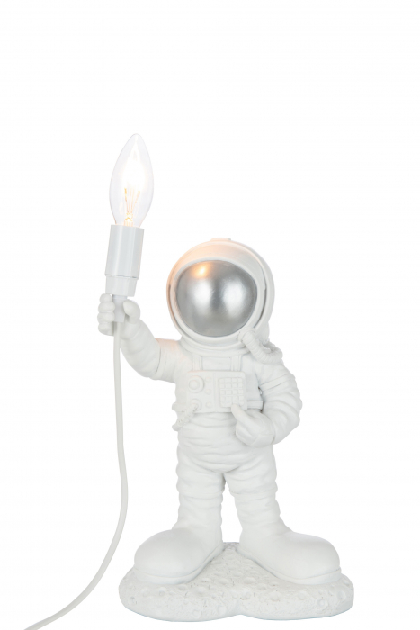 Veioza Astronaut, policompozit alb-creativdeco.ro [5]