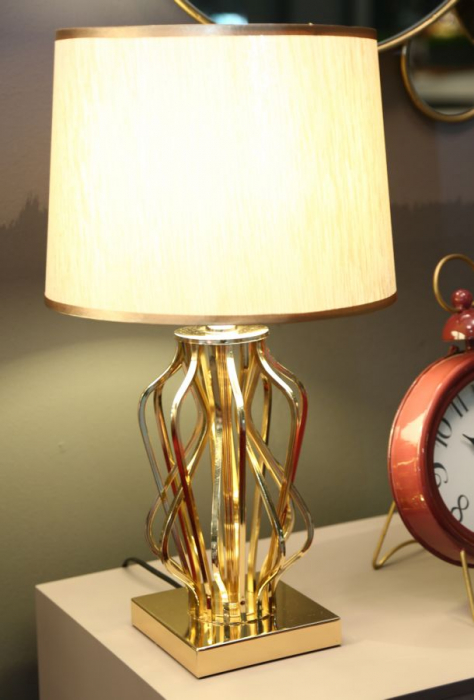 Veioza aurie eleganta Glam X | Lampa de masa CreativDeco [6]