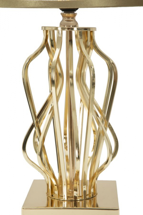 Veioza aurie eleganta Glam X | Lampa de masa CreativDeco [2]