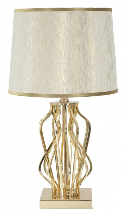 Veioza aurie eleganta Glam X | Lampa de masa CreativDeco [1]