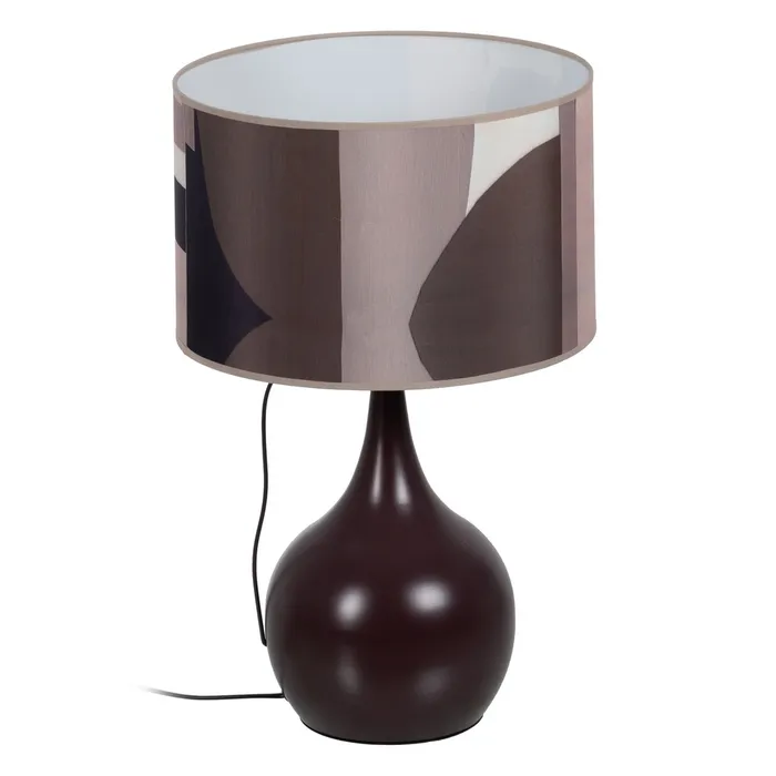 Veioza Brown, Metal Maro - creativdeco.ro [1]