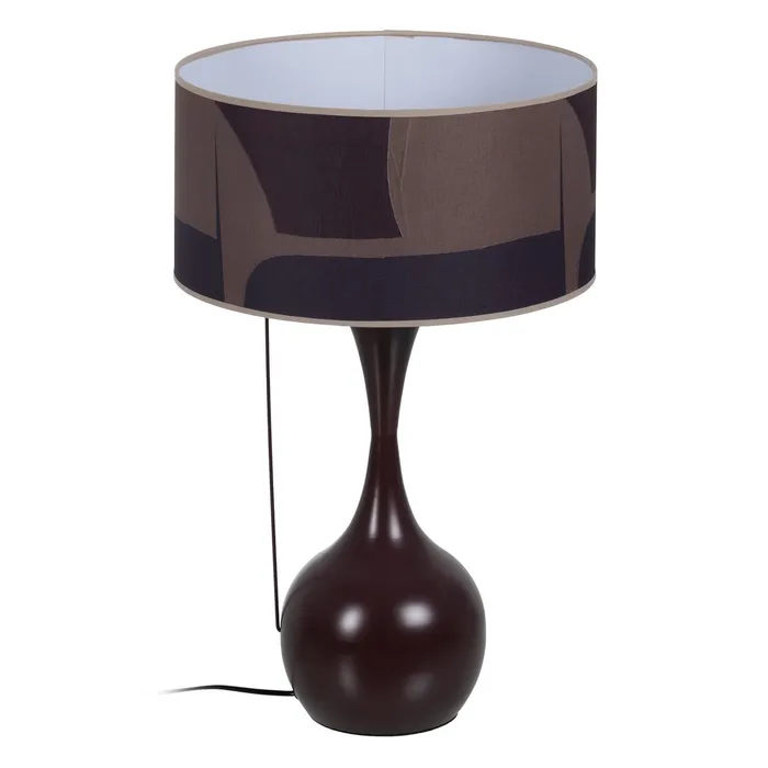 Veioza Brown, Metal Maro - creativdeco.ro [1]