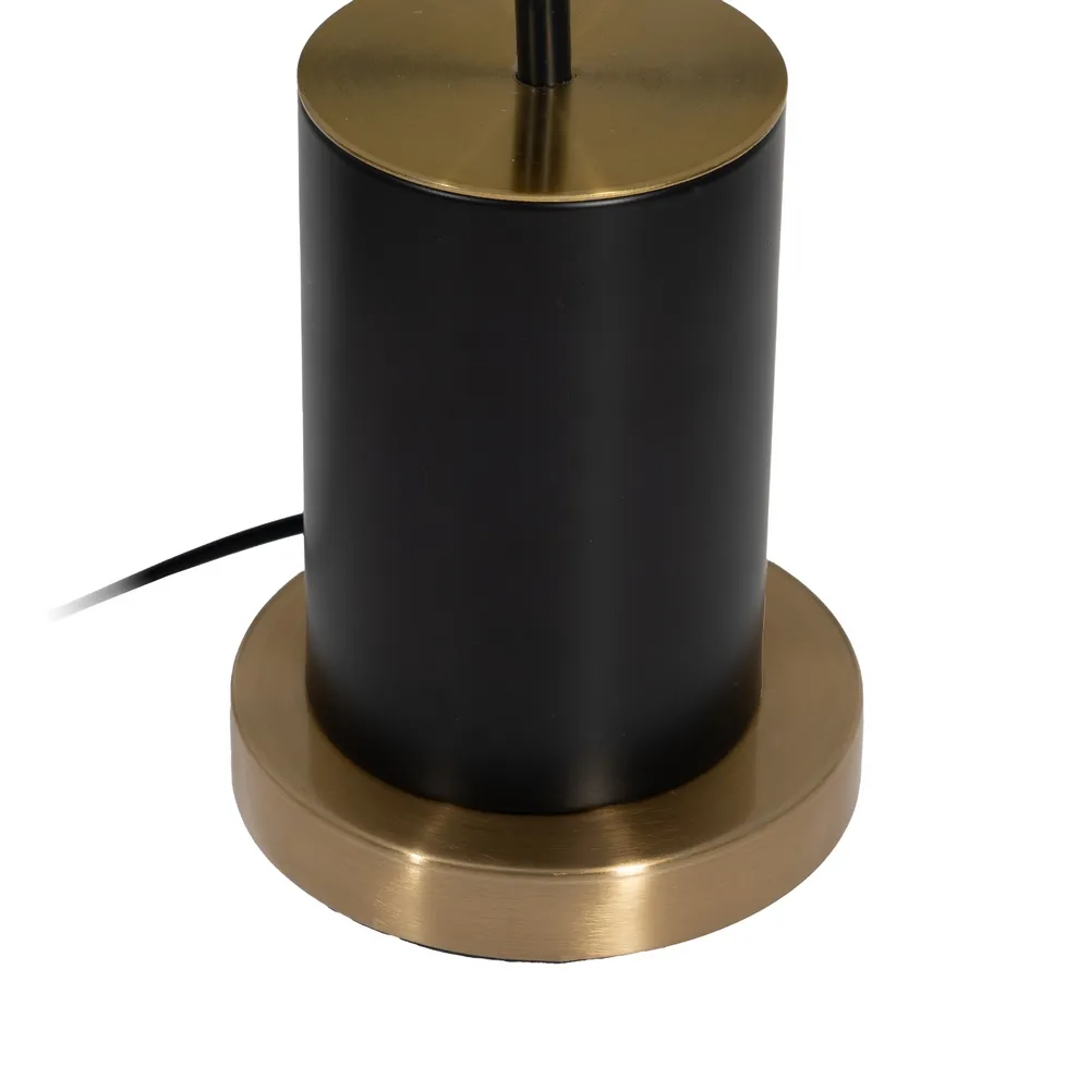 Veioza Clasic, Metal, Auriu, Alb Negru - creativdeco.ro [7]