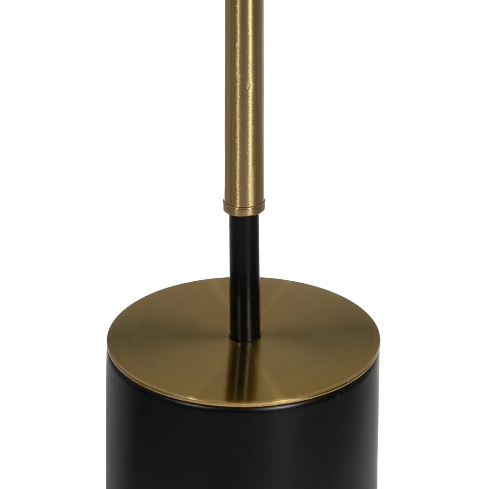 Veioza Clasic, Metal, Auriu, Alb Negru - creativdeco.ro [4]