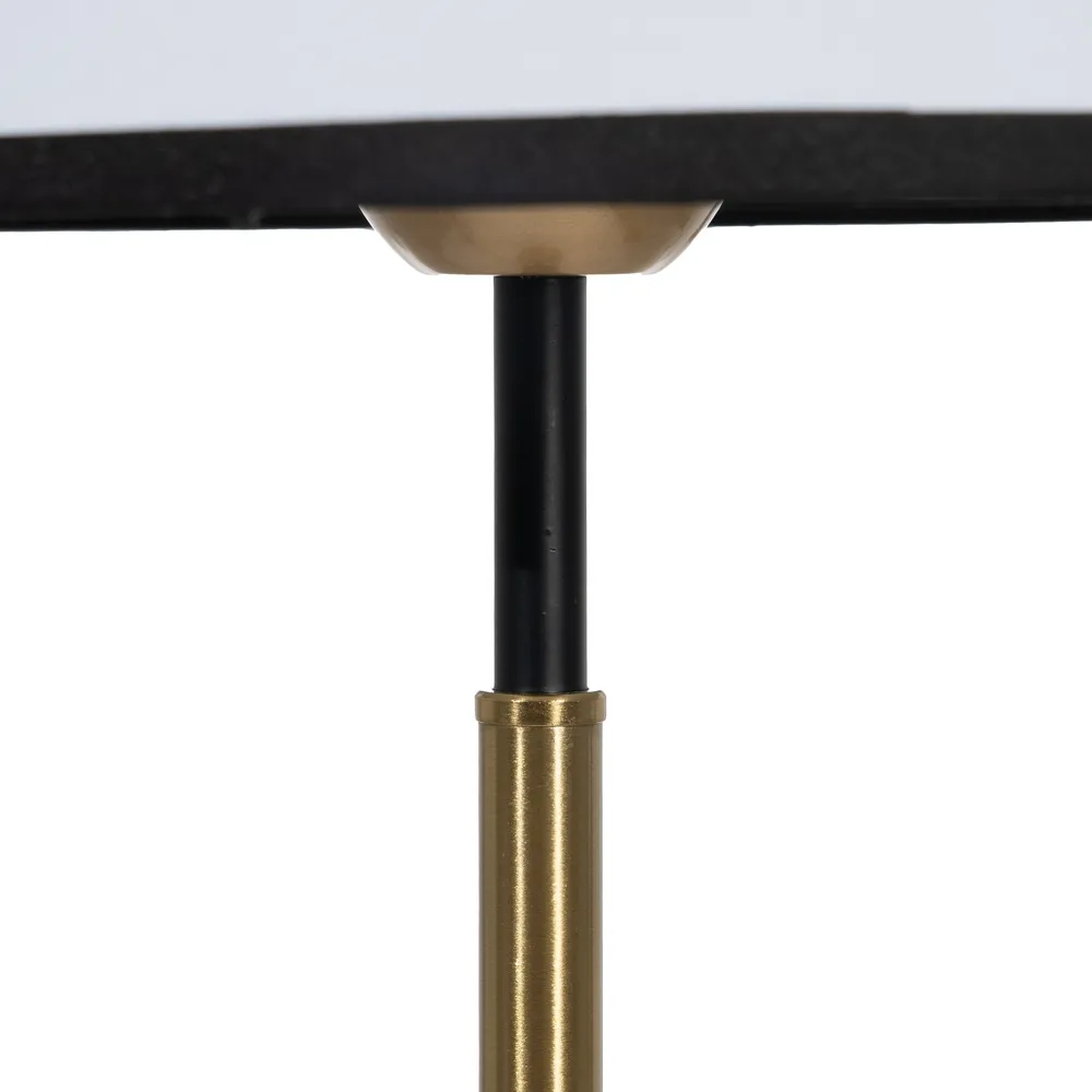 Veioza Clasic, Metal, Auriu, Alb Negru - creativdeco.ro [3]