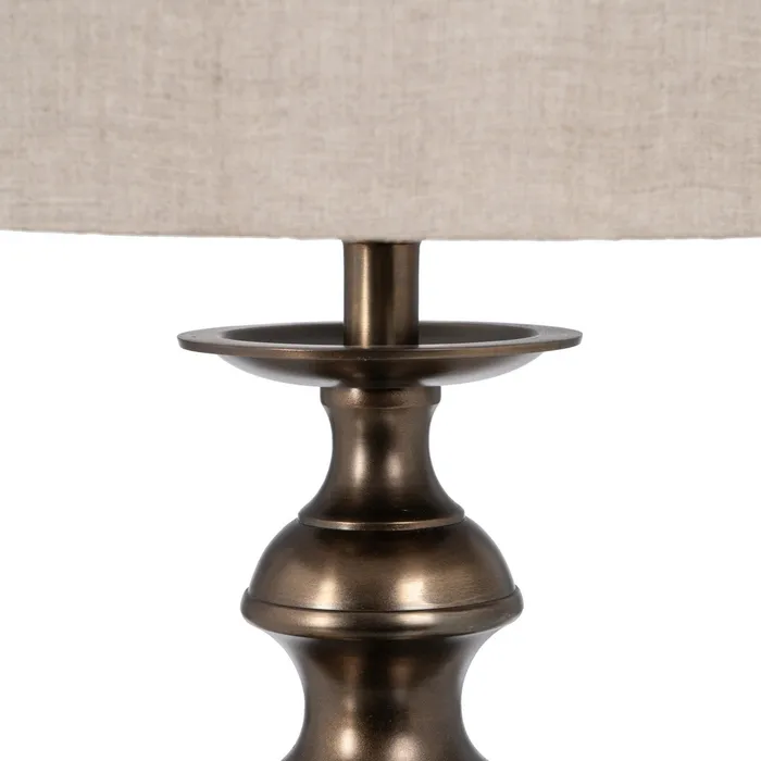 veioza bronz abajur in modern CreativDeco [6]