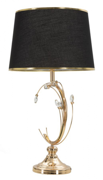 Lampa de Masa cu Cristale CreativDeco - Veioza de Lux Sofisticata [3]