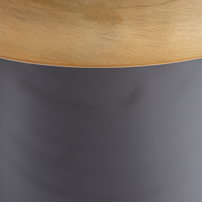 Veioza Art Deco din alama aurie si neagra - Contrast elegant si atemporal [2]