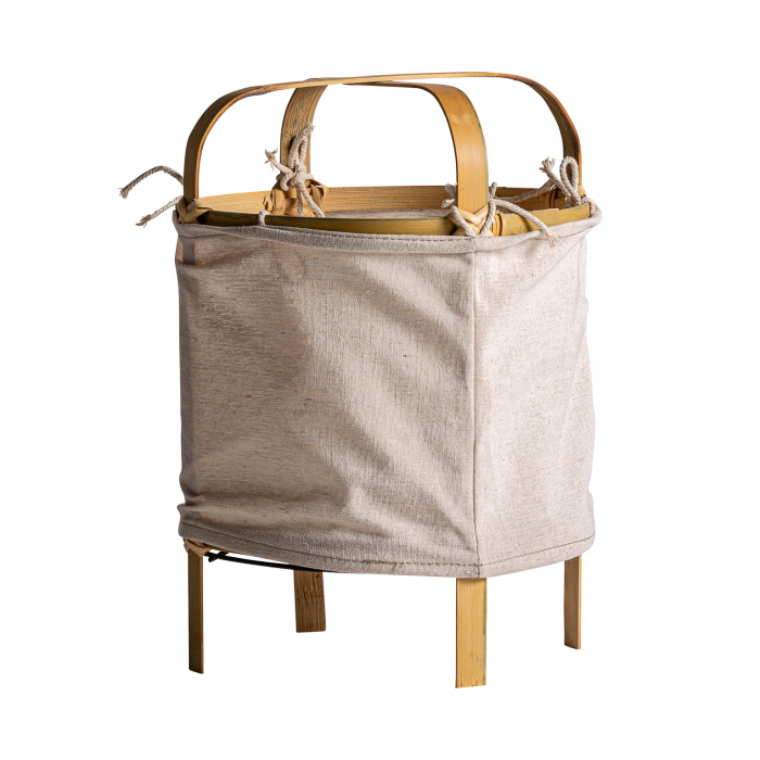 Veioza contemporana bambus maro | Iluminat natural modern [1]