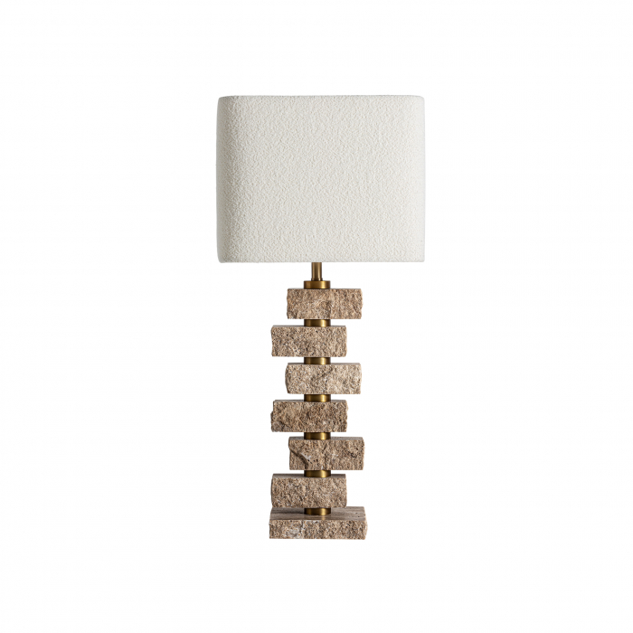 Veioza Art Deco bronz maro si bej|Lampi de masa elegante [1]