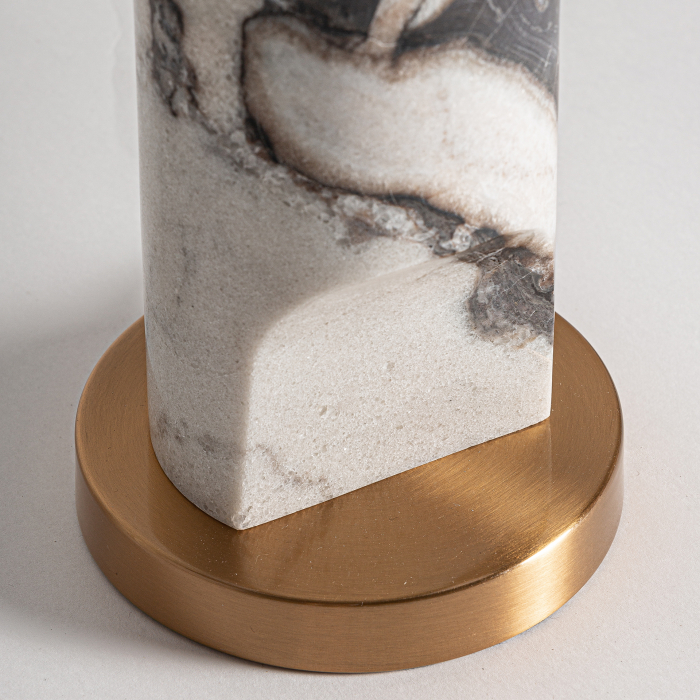 Veioza Art Deco marmura bicolora|Veiozele elegante [3]