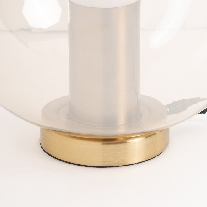 Veioza Art Deco aurie cu cristal|Veioze sofisticate [3]