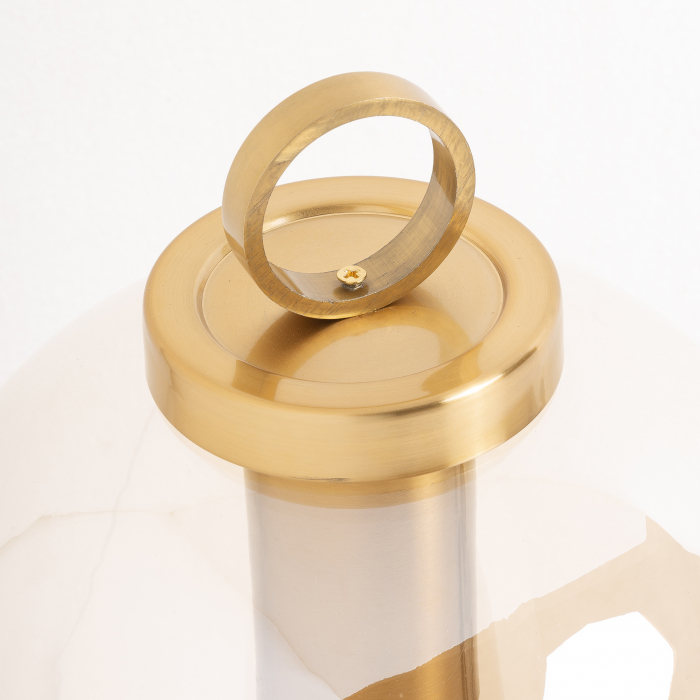 Veioza Art Deco aurie cu cristal|Veioze sofisticate [2]