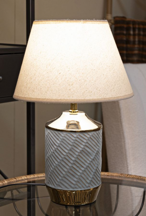 Veioza Baza Ceramica CreativDeco - Lampa de Masa Eleganta de Lux [5]