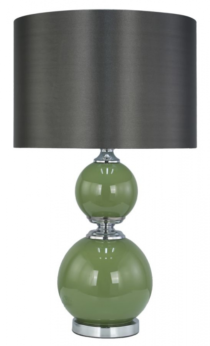 Veioza verde-argintie | Lampa de masa CreativDeco [6]