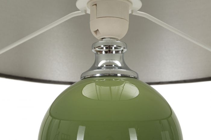 Veioza verde-argintie | Lampa de masa CreativDeco [5]