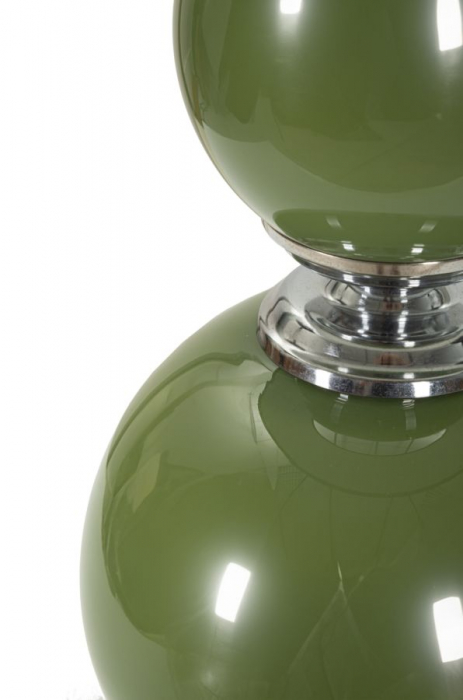 Veioza verde-argintie | Lampa de masa CreativDeco [4]