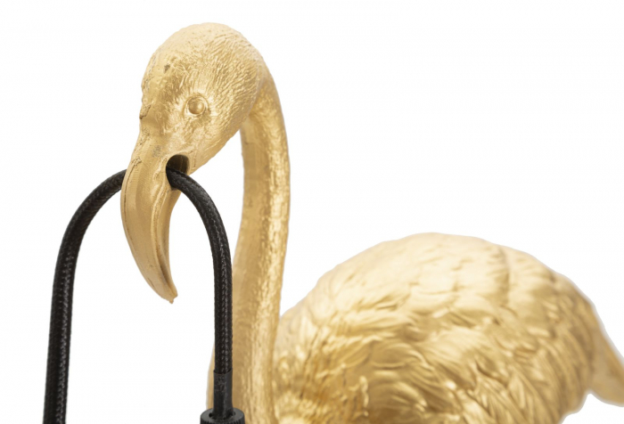 Veioza Flamingo, rasina, auriu, Mauro Ferretti [4]