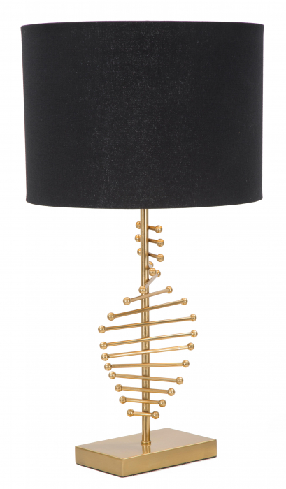 Veioza Glam Sticky, auriu/negru, fier/poliester [3]