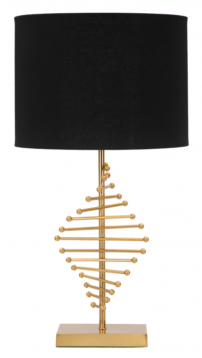 Veioza Glam Sticky, auriu/negru, fier/poliester [1]