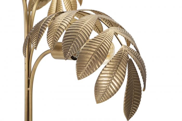 Veioza Leaves, metal, auriu, Mauro Ferretti [2]