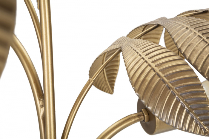 Veioza Leaves, metal, auriu, Mauro Ferretti [7]