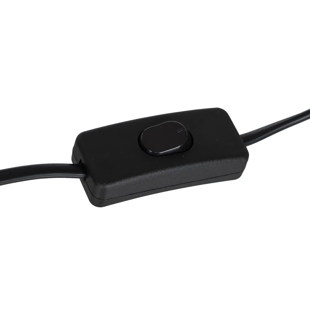 Veioza Leave, Metal, Negru Auriu - creativdeco.ro [9]