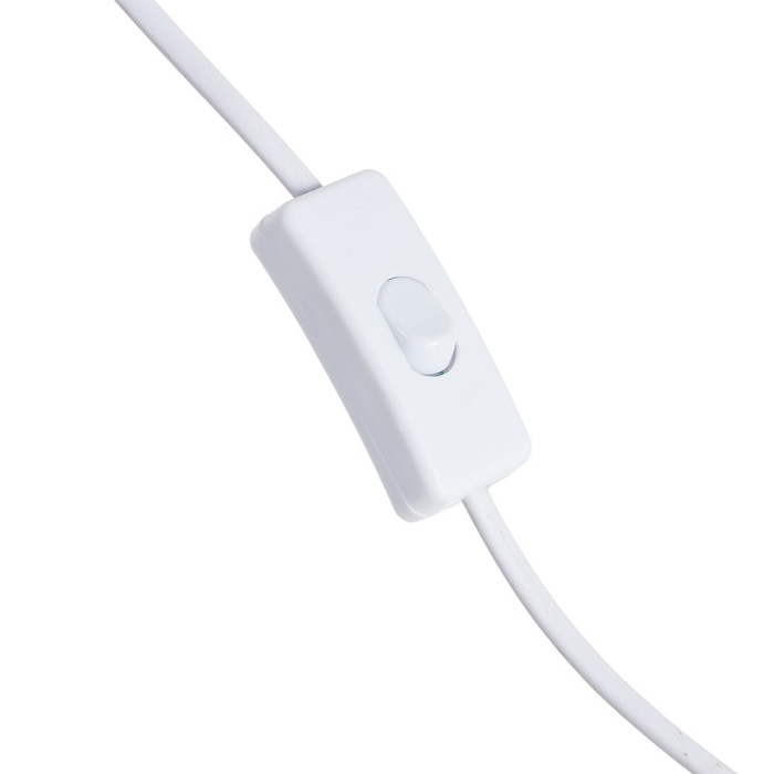 Veioză naturală sfoară de hârtie și fier design boho – fotografie produs principal [6]