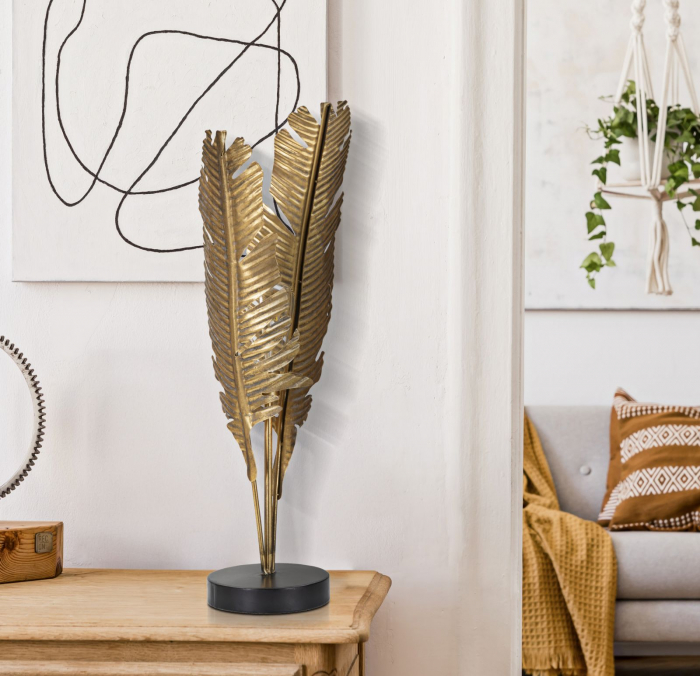 Veioza Palm, metal, auriu/negru, Mauro Ferretti [6]