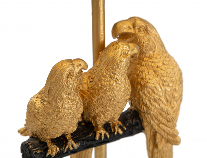 Veioza Papagali, auriu negru [3]