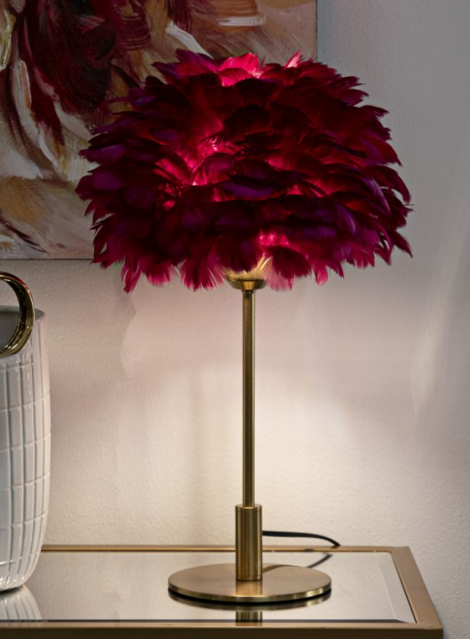 Veioza Romantica Pene Rosii CreativDeco - Lampa de Masa Glamour [5]