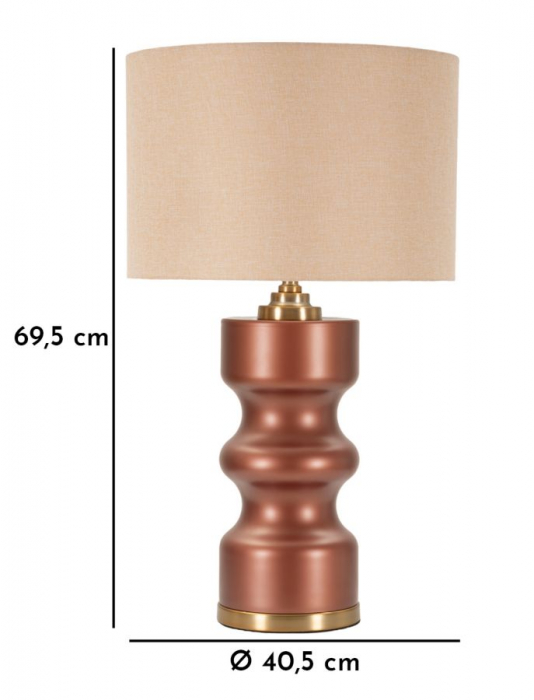 veioza cupru crem creativdeco [7]