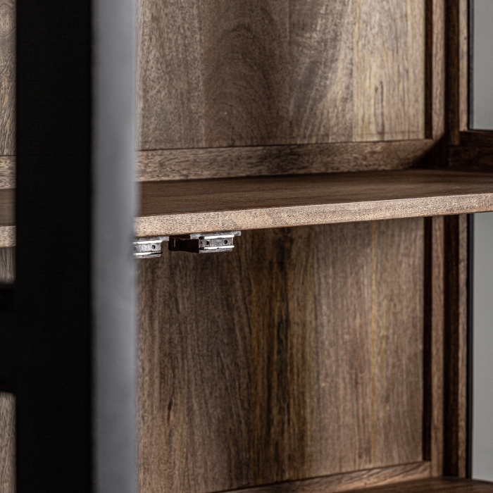 Vitrina coloniala mango negru natural|Vitrine autentice [8]