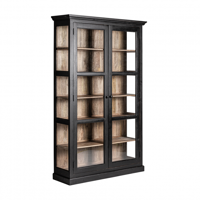 Vitrina coloniala mango negru natural|Vitrine autentice [2]