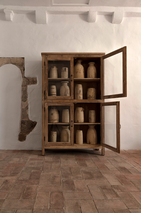 Vitrina coloniala lemn reciclat|Mobilier sustenabil [7]