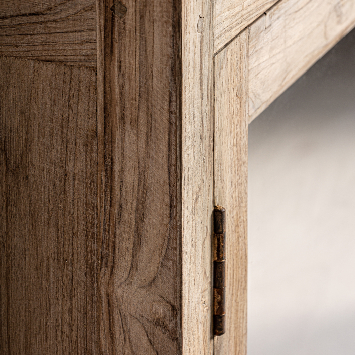 Vitrina coloniala lemn reciclat|Mobilier sustenabil [4]
