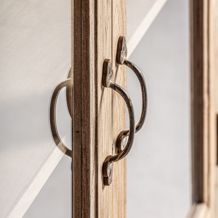 Vitrina coloniala lemn reciclat|Mobilier sustenabil [5]