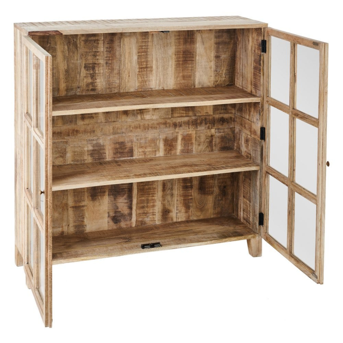 Vitrină mango natural înaltă sticlă [3]