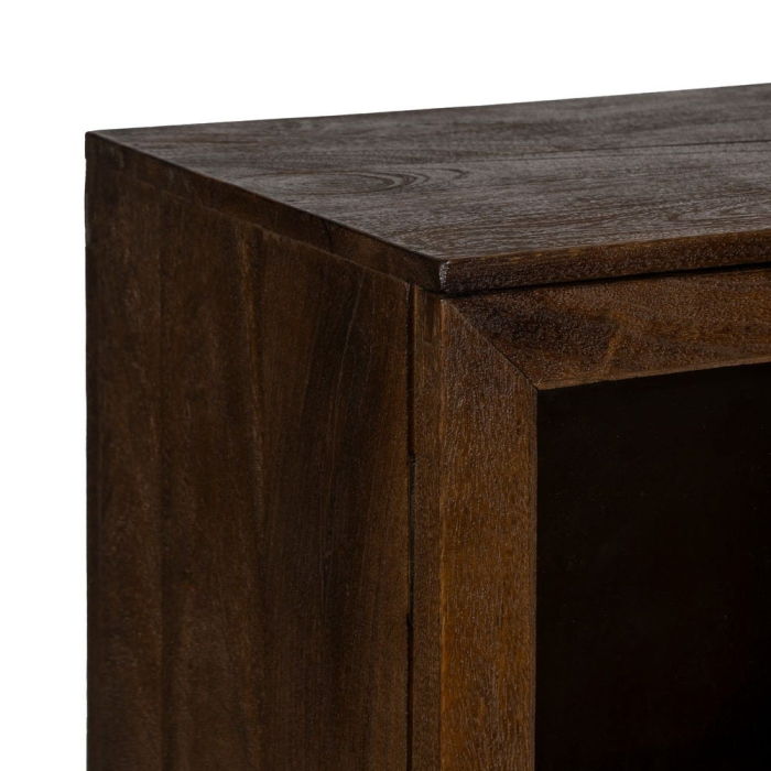 Vitrină mango maro compactă sticlă [5]