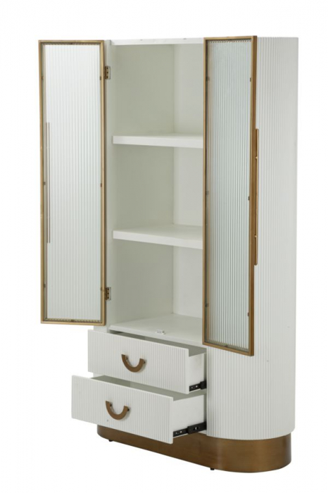 Vitrina Eleganta Tolosa cu Usi de Sticla CreativDeco [4]