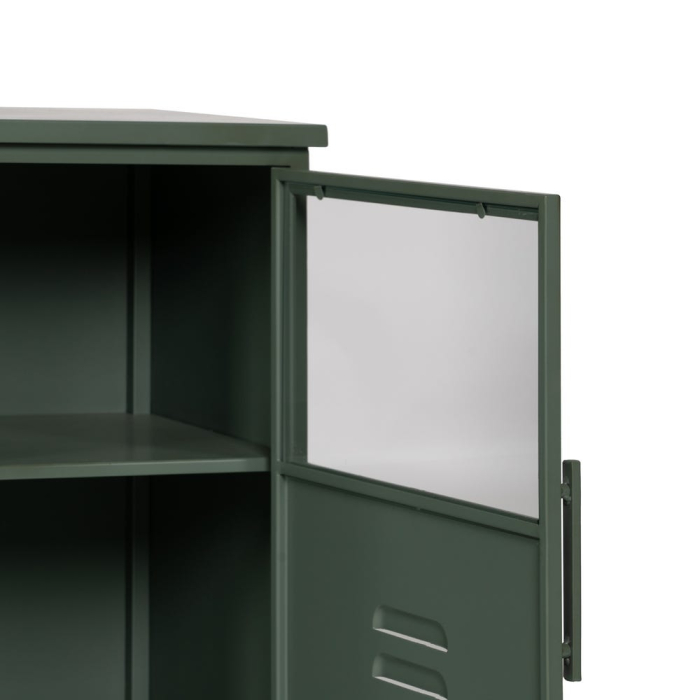 Vitrina metal verde industrial|Vitrine decor moderne [7]