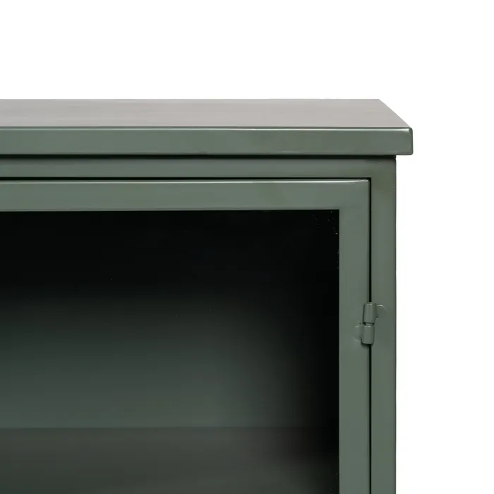 Vitrina metal verde industrial|Vitrine decor moderne [8]