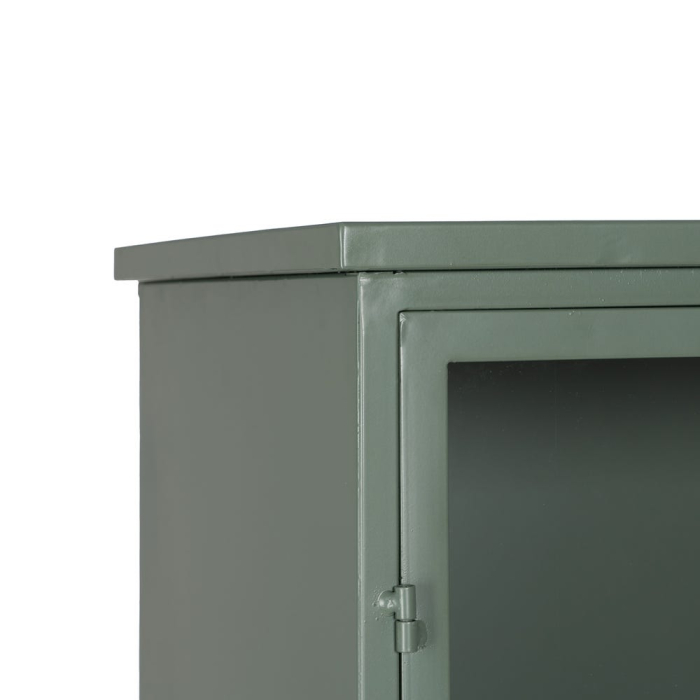 Vitrina metal verde industrial|Vitrine decor moderne [5]
