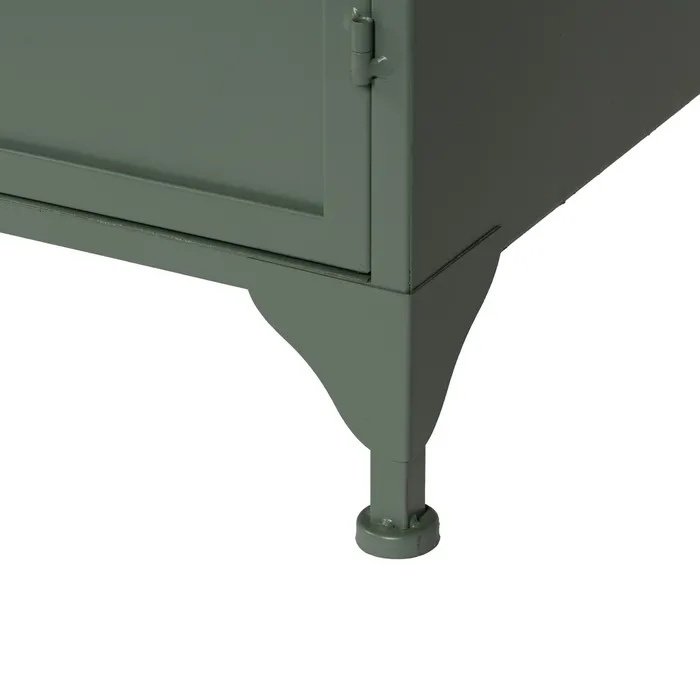 Vitrina metal verde industrial|Vitrine decor moderne [10]