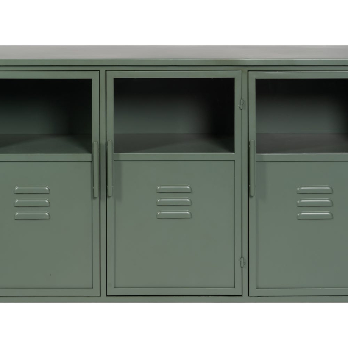 Vitrina metal verde industrial|Vitrine decor moderne [6]