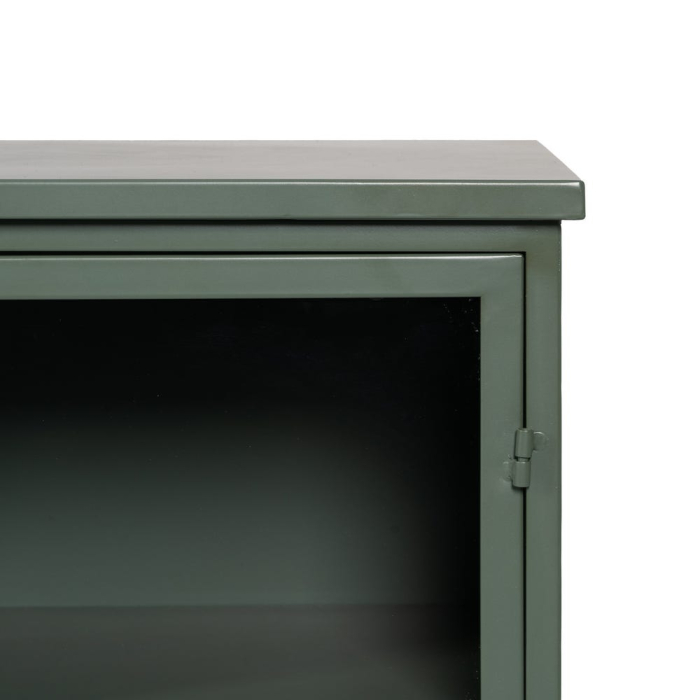 Vitrina metal verde industrial|Vitrine decor moderne [9]