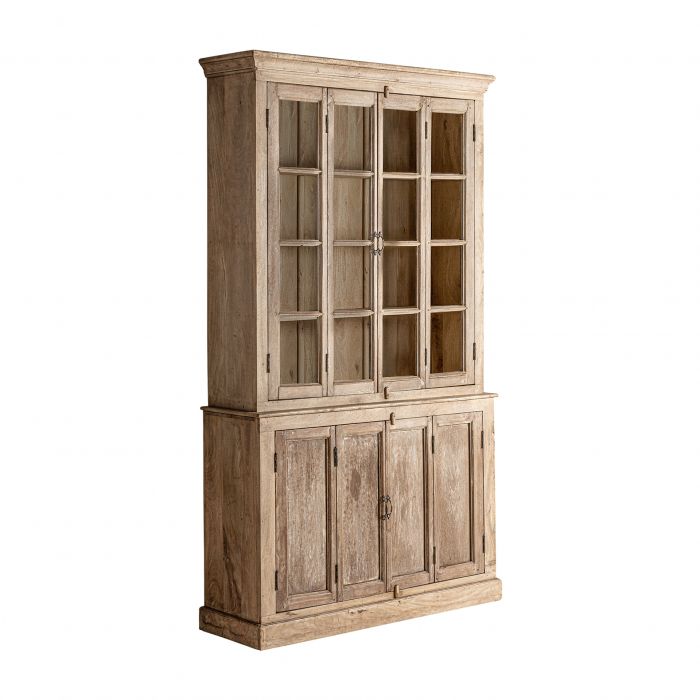 Vitrina coloniala lemn tec|Vitrine elegante [2]